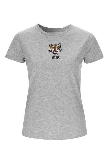Topshop Petite Tokyo Tiger T-shirt By Tee & Cake