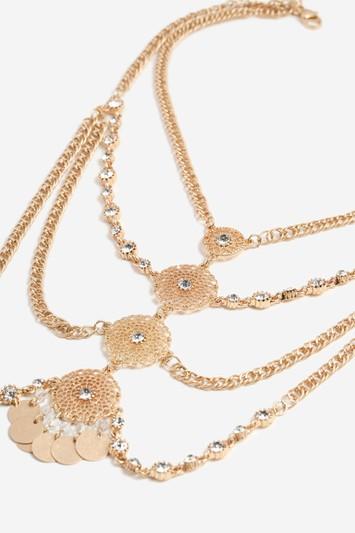 Topshop Antique Look Collar Necklace