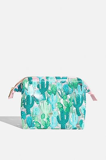 Skinny Dip *california Cactus Wash Bag By Skinnydip
