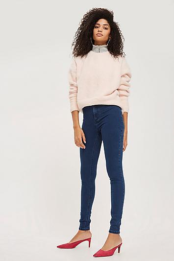 Topshop Indigo Holding Power Jeans