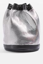 Topshop Chainmail Backpack