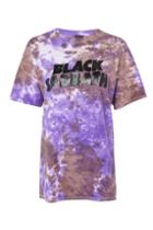 Topshop Tie Dye Black Sabbath T-shirt By And Finally