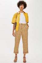 Topshop Check Trousers