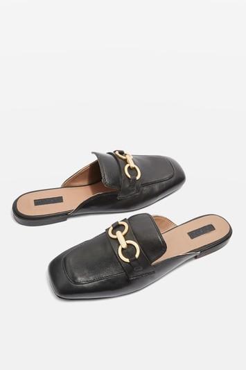 Topshop Kale Trim Mule