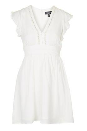 Topshop Dobby Frill Sundress