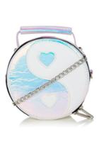 Topshop *yin-yang Cross Body Bag