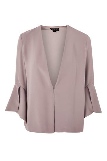 Topshop Waterfall Sleeve Blazer