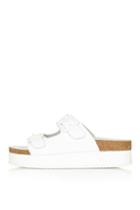 Topshop Fang Double Buckle Flatform Sandal