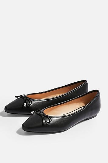 Topshop Alicia Soft Ballet Pumps