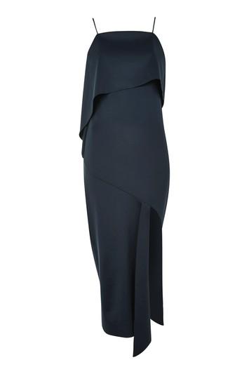 Topshop Scuba Asymmetric Dress