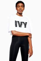 Layer Logo Crop T-shirt By Ivy Park