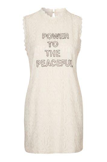 Topshop Power To The Peaceful Dress By Native Rose