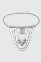 Topshop Rhinestone Purse Belly Chain
