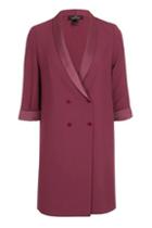 Topshop Petite Long Line Blazer Dress