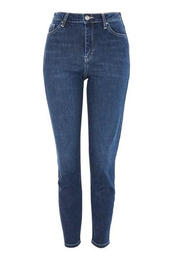 Topshop Moto Contrast Stitch Orson Slim Leg Jeans