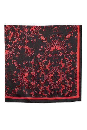 Topshop Oversized Silky Tiger Print Scarf