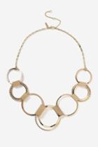 Topshop Chunky Mixed Link Necklace