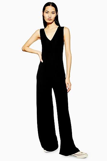 Topshop *jersey Jumpsuit By Boutique