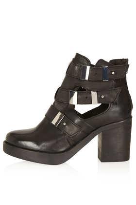 Topshop Aubrey2 Cut Out Boots