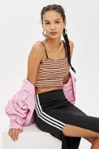Topshop Petite Striped Camisole Top