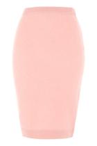 Topshop Boiled Wool Knit Skirt