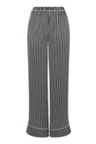 Topshop Satin Striped Pyjama Trousers