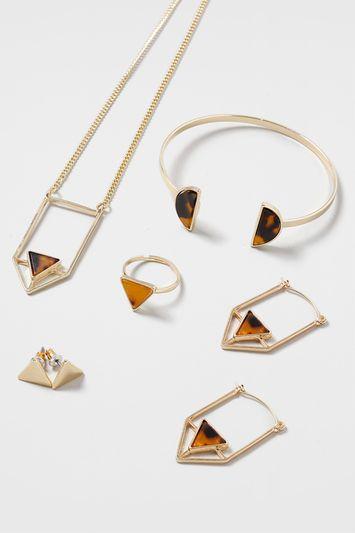 Topshop Tortoise Shell Jewellery Multi-pack
