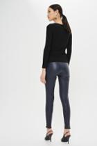 Topshop Leather Skinny Pants By Boutique