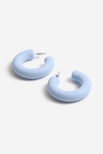 Topshop Pastel Hoop Earrings