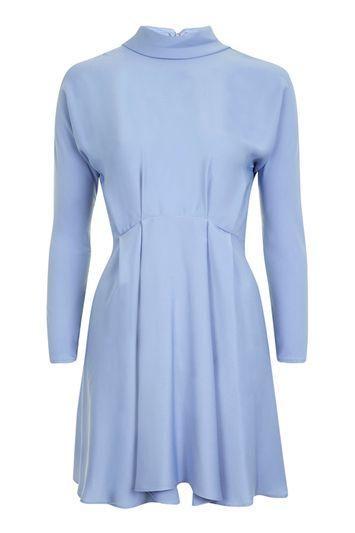 Topshop Batwing Cowl Neck Dress