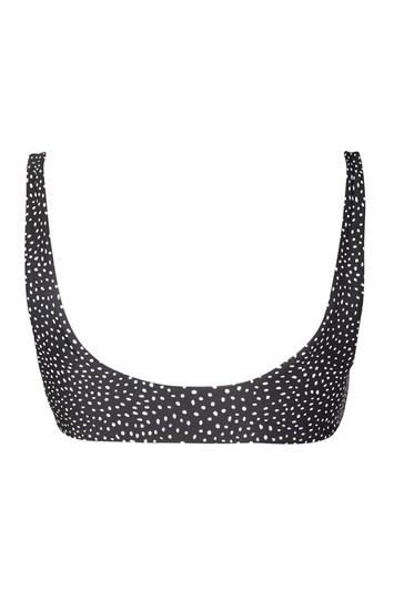 Topshop *tie Front Crop Top By Mink Pink