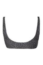 Topshop *tie Front Crop Top By Mink Pink