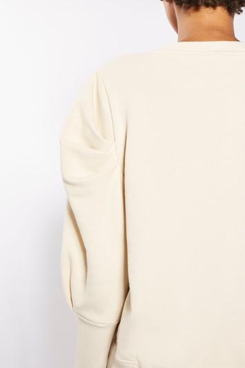 Topshop Statement Sleeve Sweat Top By Boutique