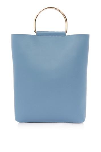 Topshop Seb Metal D-ring Shopper Bag