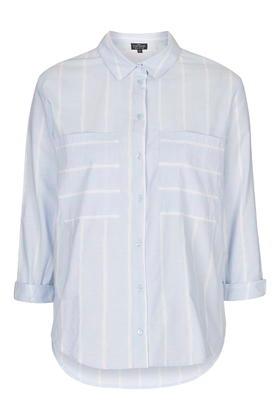 Topshop Petite Stripe Shirt
