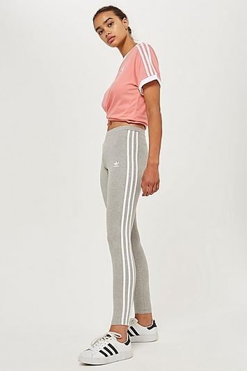 Three Striped Leggings By Adidas Originals