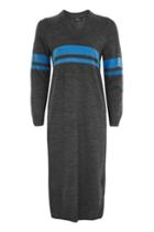 Topshop Petite Knitted Sport Midi Dress
