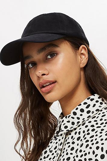 Topshop Plain Black Cap