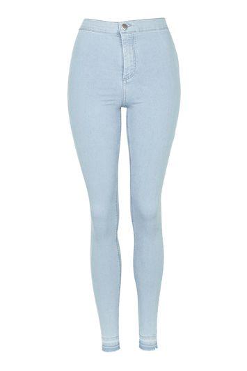 Topshop Moto Let Down Hem Joni Jeans
