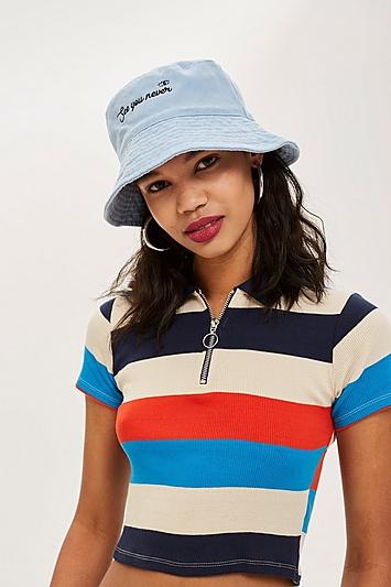 Topshop 'see U Never' Bucket Hat