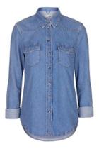 Topshop Tall Fitted Western Shirt