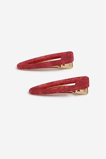 Topshop *glitter Resin Slide Clips