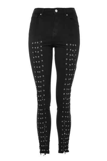 Topshop Moto Double Lace Up Jamie Jeans