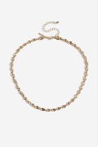 Topshop *thick Twist Chain Necklace