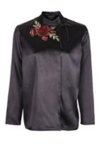 Topshop Rose Satin Blouse By Topshop Finds