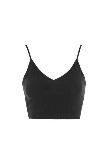 Topshop Petite Crop Camisole Top