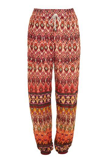Topshop Rainbow Tile Print Jogger