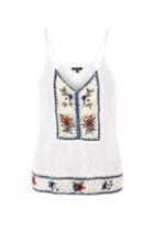 Topshop Embroidered Swing Camisole Top