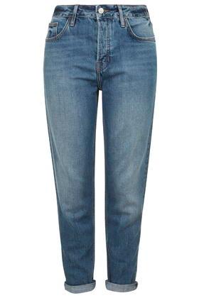Topshop Petite Dirty Hayden Jean