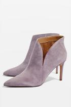 Topshop Hicks Suede Ankle Boots
